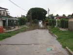 Playas del Este manche Straßen wurden nach einem kleinen Regenschauer unpassierbar