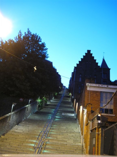Lüttich Treppe Montagne de Bueren