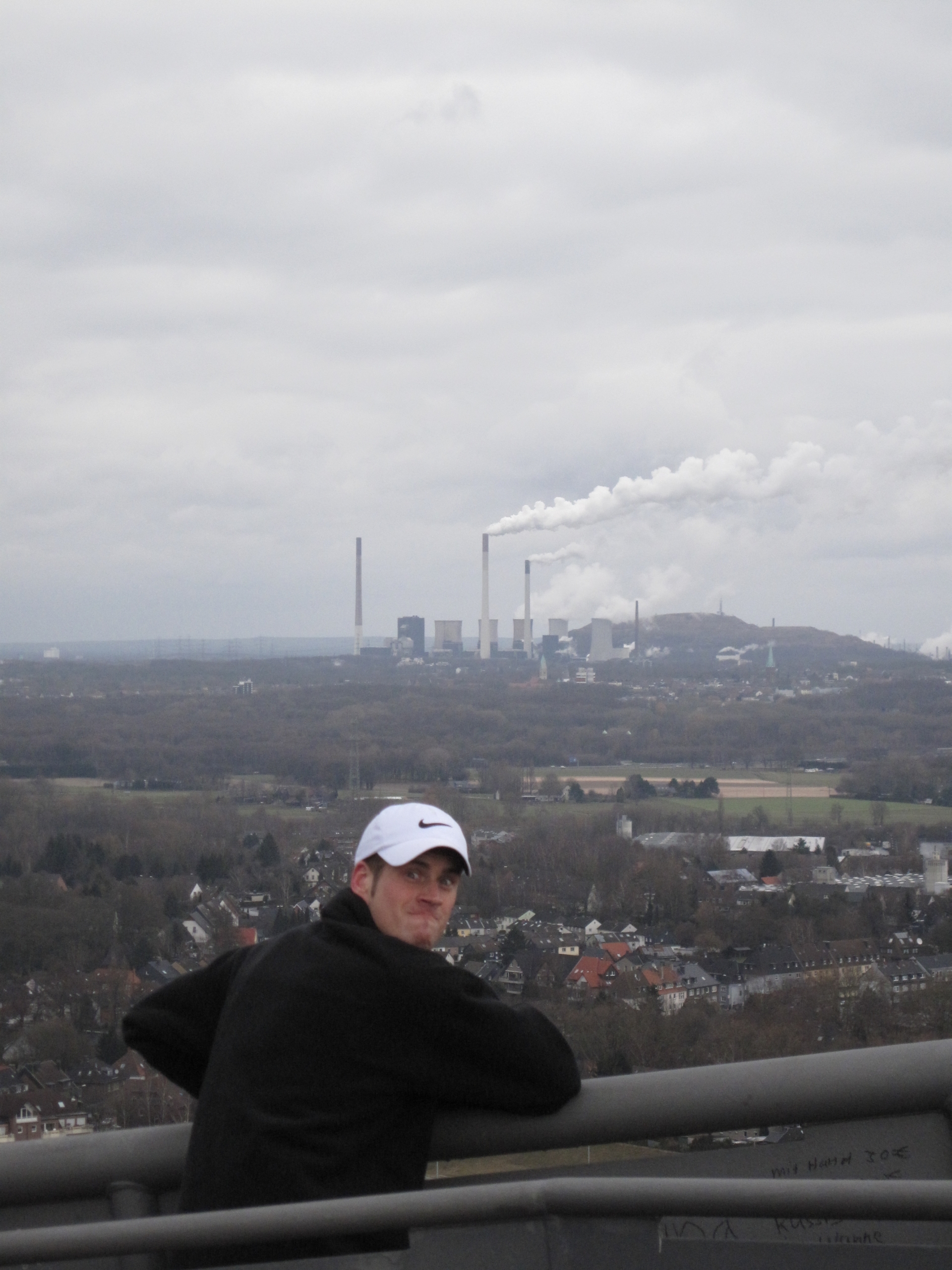 Blick über das Ruhrgebiet bei Bottrop