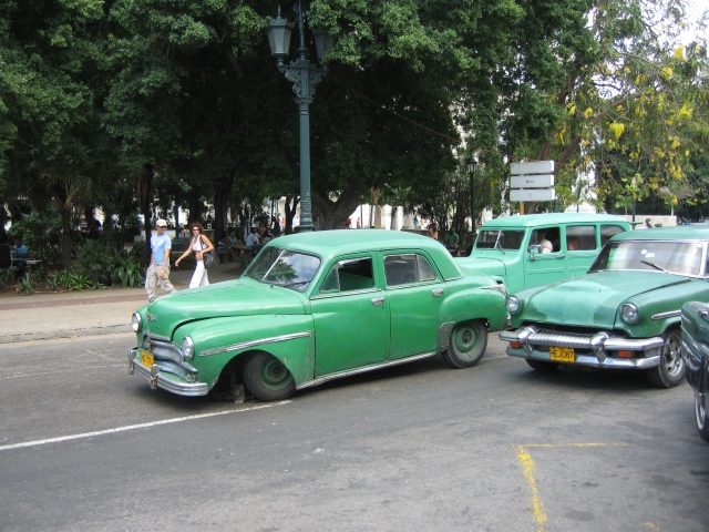 Sind eben alt die Autos auf Kuba