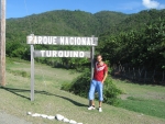 Johann am Aufstieg - Parque Nacional Turquino (höchster Berg Cubas 1974 m)