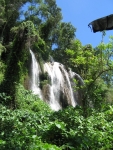 Ein Wasserfall in der Sierra Maestra